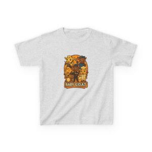 Future GOATs Club Baby Goat Kids T-Shirt — Cute Cartoon Farm Animal Tee
