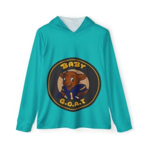 Devon The Touchdown Star Yello Background Baby G.O.A.T. Hoodie — Cute Sports Warmup Pullover
